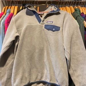 Patagonia snap-T pull over womens M